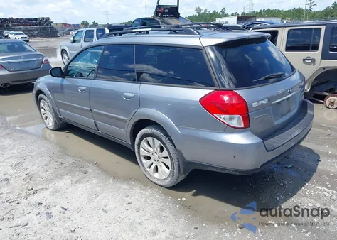 2009 Subaru Outback 2.5I Limited from USA, damaged, VIN 4S4BP66C697341038